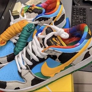 Ben And Jerry Nike SB Lows